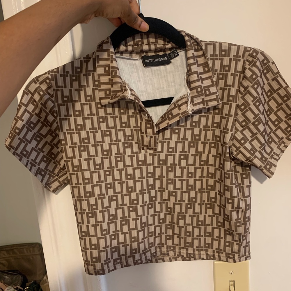 Pretty little thing crop top worn once